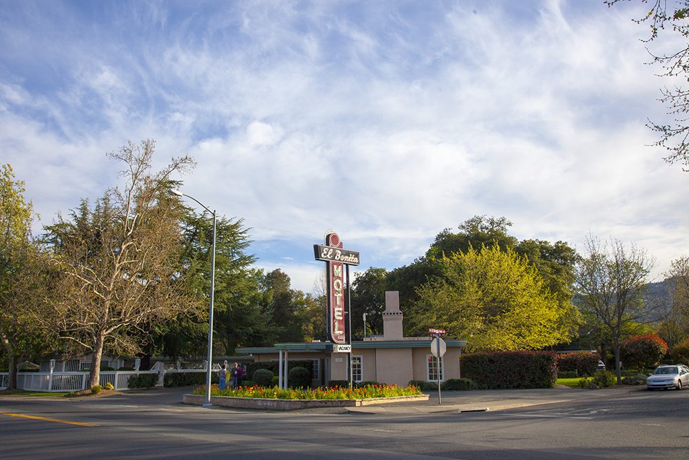 The El Bonita Motel in Napa Valley
