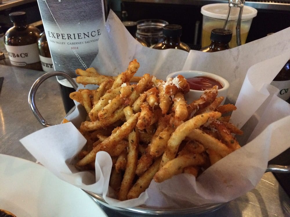 Cook Tavern french fries in Napa Valley
