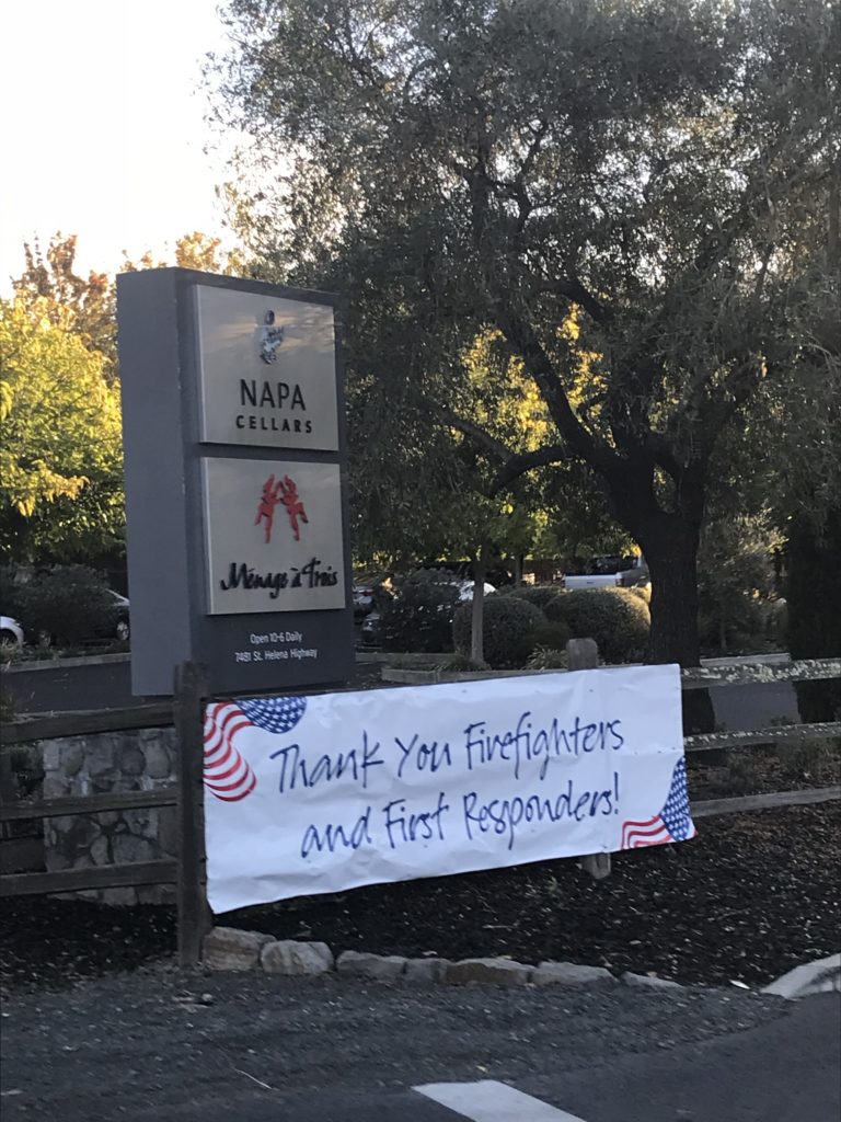 local napa valley firefighters fire 2017